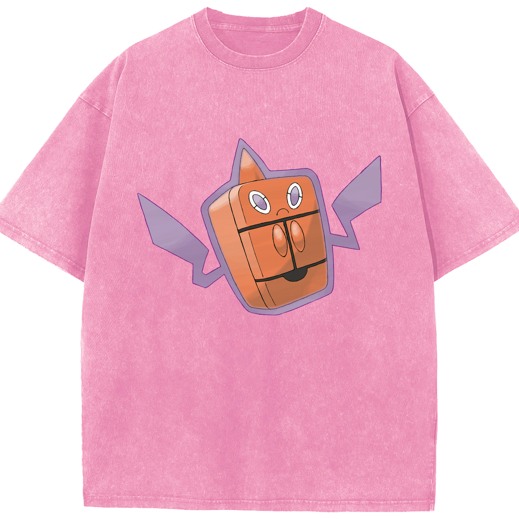 （画像用） ポケットモンスター Pokémon 綿100% ヴィンテージ風 半袖Tシャツ（フロントプリント）